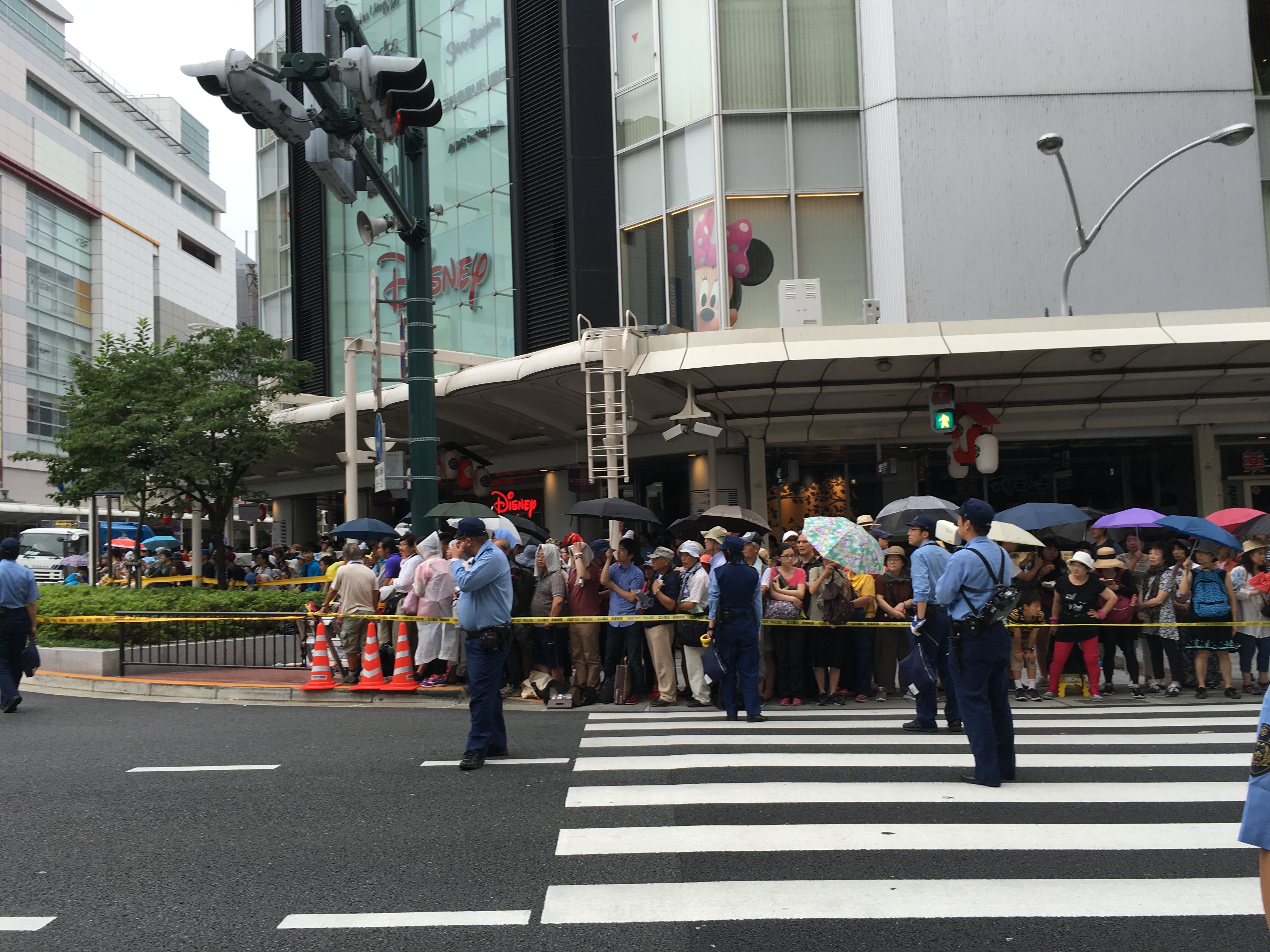 四条河原町交差点付近